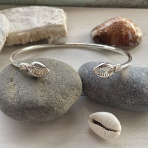 Half Cowrie Bangle