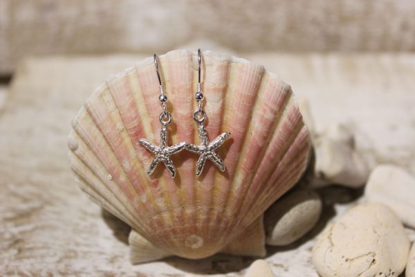 sea star drop earrings