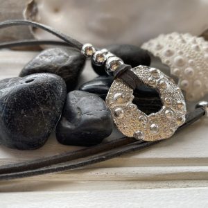 Urchin Skin Loop Pendant