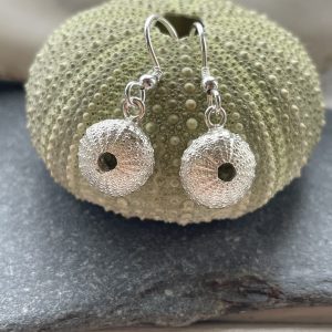 Pincushion Urchin Drop Earrings