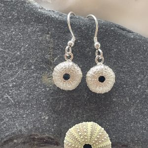 Pincushion Urchin Drop Earrings