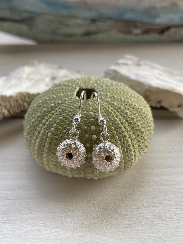 sterling silver mini urchin drops