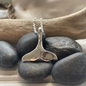 Whale Tail Pendant Small