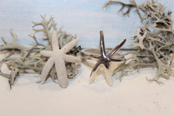 sea star ring curved