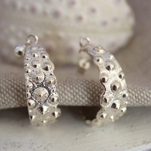 Urchin Skin Cuff Earrings