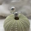 urchin mini ring with London Blue Topaz
